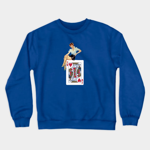 The King Crewneck Sweatshirt by Dr. Mitch Goodkin